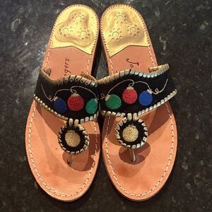 JACK ROGERS ORNAMENT SANDALS